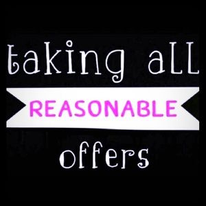 Reasonable Offers 🛍